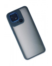 Newface Xiaomi Redmi 10C Kılıf Dora Kapak - Mavi