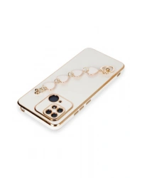 Newface Xiaomi Redmi 10C Kılıf Esila Silikon - Beyaz