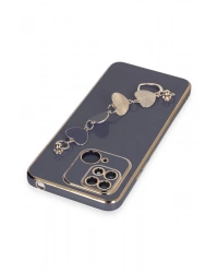 Newface Xiaomi Redmi 10C Kılıf Esila Silikon - Gri