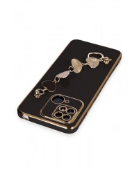 Newface Xiaomi Redmi 10C Kılıf Esila Silikon - Siyah