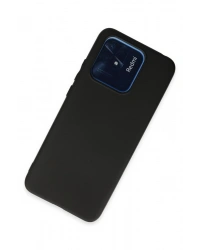 Newface Xiaomi Redmi 10C Kılıf First Silikon - Siyah