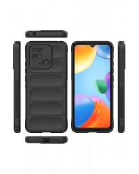 Newface Xiaomi Redmi 10C Kılıf Optimum Silikon - Siyah