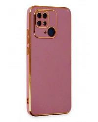 Newface Xiaomi Redmi 10C Kılıf Volet Silikon - Kırmızı