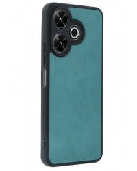 Newface Xiaomi Redmi 13 4G Kılıf Aras Deri Kapak - Açık Yeşil