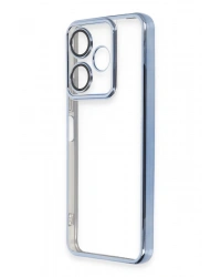 Newface Xiaomi Redmi 13 4G Kılıf Razer Lensli Silikon - Açık Mavi