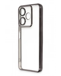 Newface Xiaomi Redmi 13 4G Kılıf Razer Lensli Silikon - Siyah