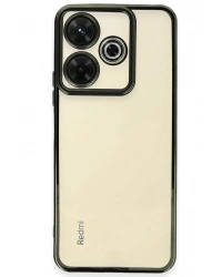 Newface Xiaomi Redmi 13 4G Kılıf Razer Lensli Silikon - Yeşil