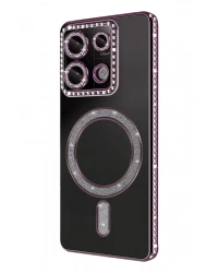 Newface Xiaomi Redmi 13C Joke Simli Magneticsafe Kılıf - Pembe