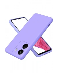 Newface Xiaomi Redmi 13C Kılıf First Silikon - Lila