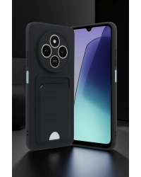 Newface Xiaomi Redmi 14C Kelvin Kartvizitli Silikon - Siyah