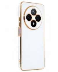 Newface Xiaomi Redmi 14C Kılıf Volet Silikon - Beyaz