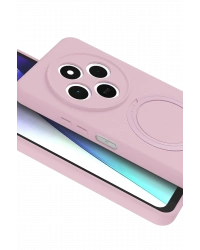 Newface Xiaomi Redmi 14C Regal Magsafe Standlı Kapak - Açık Pembe