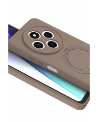 Newface Xiaomi Redmi 14C Regal Magsafe Standlı Kapak - Çöl Titanyum