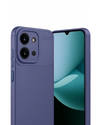 Newface Xiaomi Redmi 15C 4G Auto Focus Karbon Kapak - Lacivert