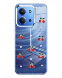 Newface Xiaomi Redmi 15C 4G Fiyonk Desenli Kapak - Desen 9