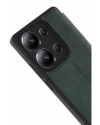 Newface Xiaomi Redmi 15C 4G Flip Cover - Yeşil