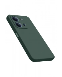 Newface Xiaomi Redmi 15C 4G Nano içi Kadife Silikon - Koyu Yeşil