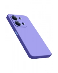 Newface Xiaomi Redmi 15C 4G Nano içi Kadife Silikon - Lila