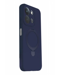 Newface Xiaomi Redmi 15C 4G Regal Magsafe Standlı Kapak - Lacivert