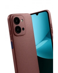 Newface Xiaomi Redmi 15C 4G Thermax Silikon Kılıf - Bordo