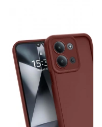 Newface Xiaomi Redmi 15C 4G Viera Silikon - Bordo