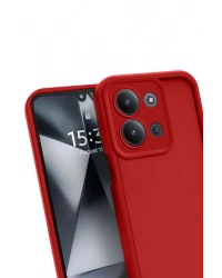 Newface Xiaomi Redmi 15C 4G Viera Silikon - Kırmızı