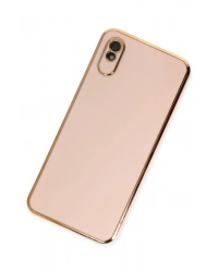 Newface Xiaomi Redmi 9A Kılıf Volet Silikon - Pembe