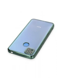 Newface Xiaomi Redmi 9C Kılıf Razer Lensli Silikon - Yeşil
