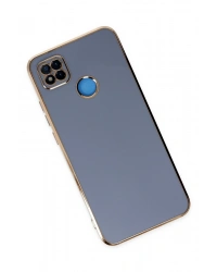 Newface Xiaomi Redmi 9C Kılıf Volet Silikon - Mavi