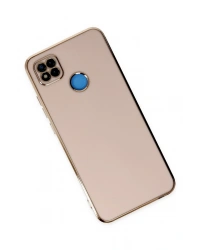 Newface Xiaomi Redmi 9C Kılıf Volet Silikon - Pembe