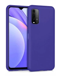 Newface Xiaomi Redmi 9T Kılıf Nano içi Kadife Silikon - Mor