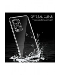 Newface Xiaomi Redmi Note 10 Pro Kılıf Lüx Şeffaf Silikon