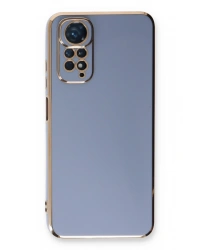 Newface Xiaomi Redmi Note 11 Kılıf Volet Silikon - Mavi