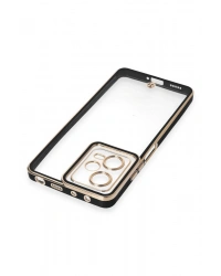 Newface Xiaomi Redmi Note 12 5G Kılıf Liva Lens Silikon - Siyah