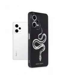 Newface Xiaomi Redmi Note 12 Pro 5G Kılıf Mirror Desenli Kapak - Mirror - 5