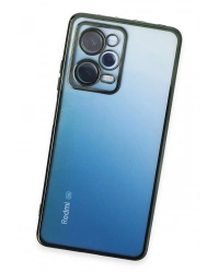 Newface Xiaomi Redmi Note 12 Pro 5G Kılıf Razer Lensli Silikon - Yeşil