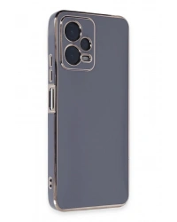 Newface Xiaomi Redmi Note 12 Pro Plus Kılıf Volet Silikon - Mavi