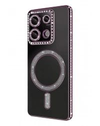 Newface Xiaomi Redmi Note 13 Pro 4G Joke Simli Magneticsafe Kılıf - Pembe