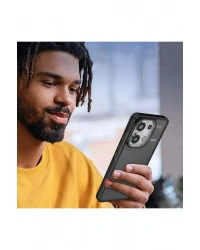 Newface Xiaomi Redmi Note 13 Pro 4G Kılıf Elegant Kapak - Derin Mor