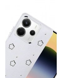 Newface Xiaomi Redmi Note 14 4G Fiyonk Desenli Kapak - Desen 2