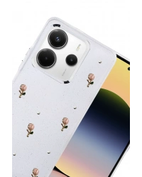 Newface Xiaomi Redmi Note 14 4G Fiyonk Desenli Kapak - Desen 6