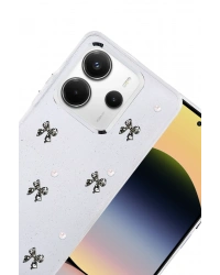 Newface Xiaomi Redmi Note 14 4G Fiyonk Desenli Kapak - Desen 8