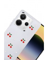 Newface Xiaomi Redmi Note 14 4G Fiyonk Desenli Kapak - Desen 9