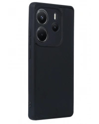 Newface Xiaomi Redmi Note 14 4G Kılıf Aras Deri Kapak - Siyah