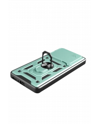 Newface Xiaomi Redmi Note 14 4G Pars Lens Yüzüklü Silikon - Yeşil