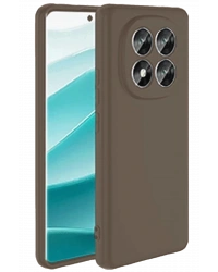 Newface Xiaomi Redmi Note 14 Pro 4G Kılıf First Silikon - Kahverengi