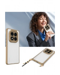 Newface Xiaomi Redmi Note 14 Pro 4G Kılıf Penta Silikon Kılıf - Şeffaf