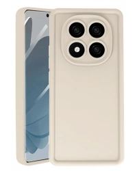 Newface Xiaomi Redmi Note 14 Pro 4G Kılıf Viera Silikon - Krem