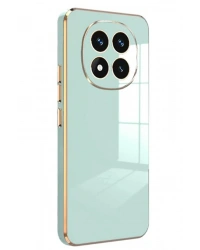 Newface Xiaomi Redmi Note 14 Pro 4G Kılıf Volet Silikon - Açık Yeşil