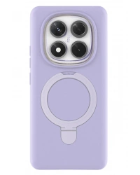 Newface Xiaomi Redmi Note 14 Pro 4G Regal Magsafe Standlı Kapak - Lila